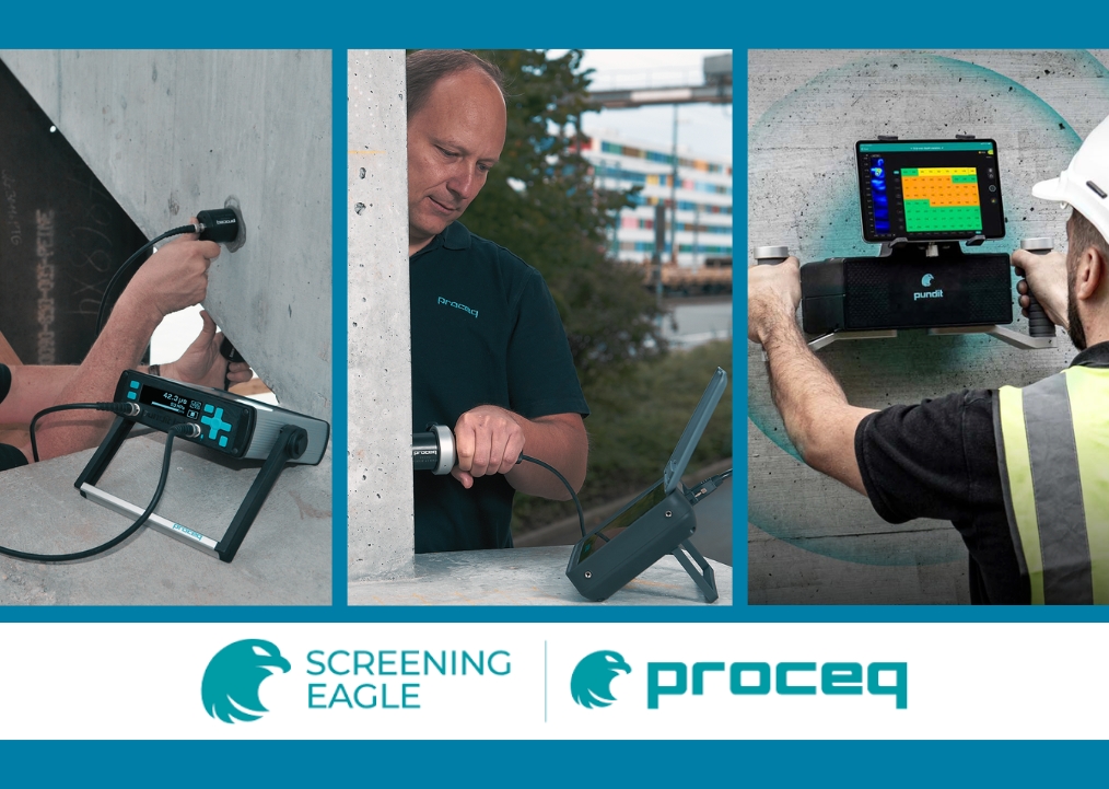 ultrasonido en concreto ensayo UPV medición estructura pundit