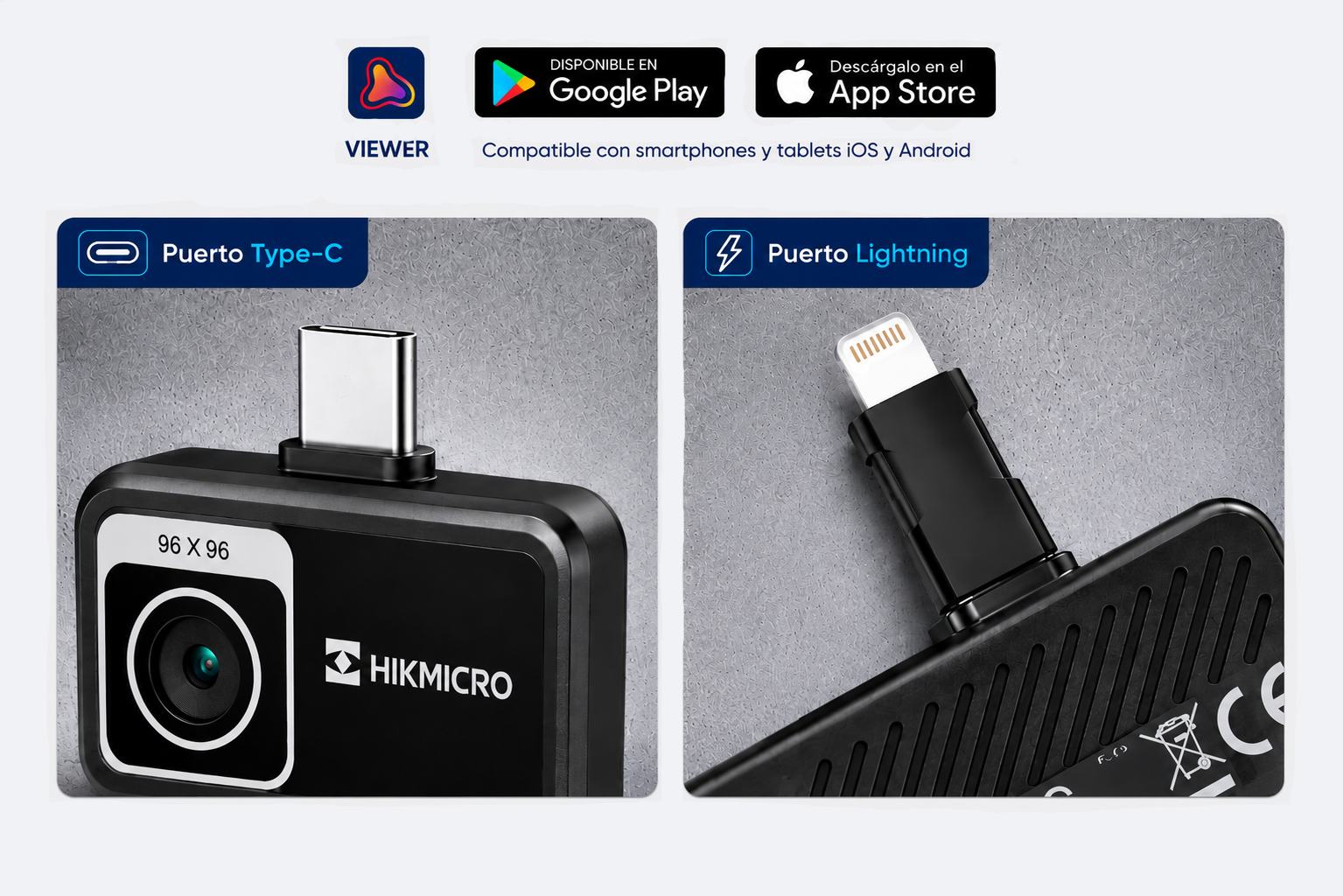 Cámara Termográfica para Celular HIKMICRO MiniE
