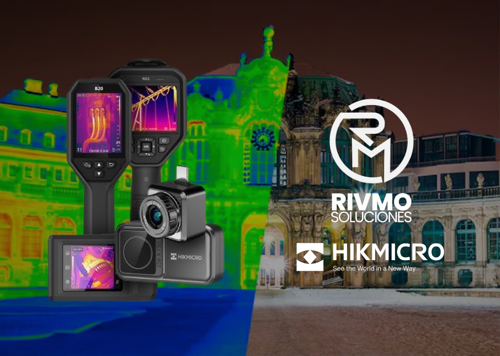 cámaras termográficas HIKMICRO para inspección industrial