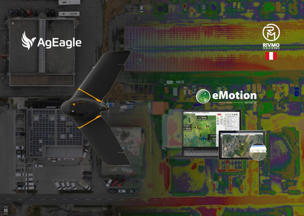 dron eBee X de senseFly para fotogrametría y topografía